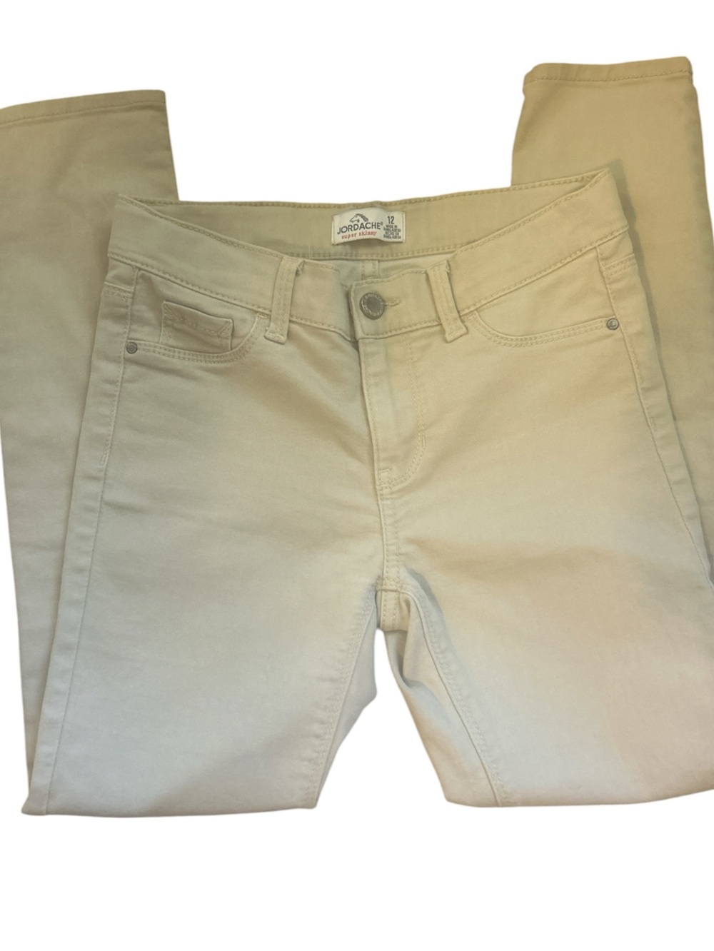 Jordache Gurls’ Khaki Skinny Jeans